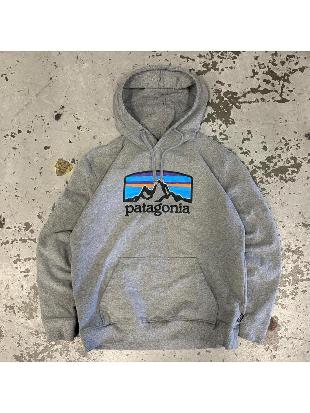 Beautiful heavyweight Gray Patagonia hoodie